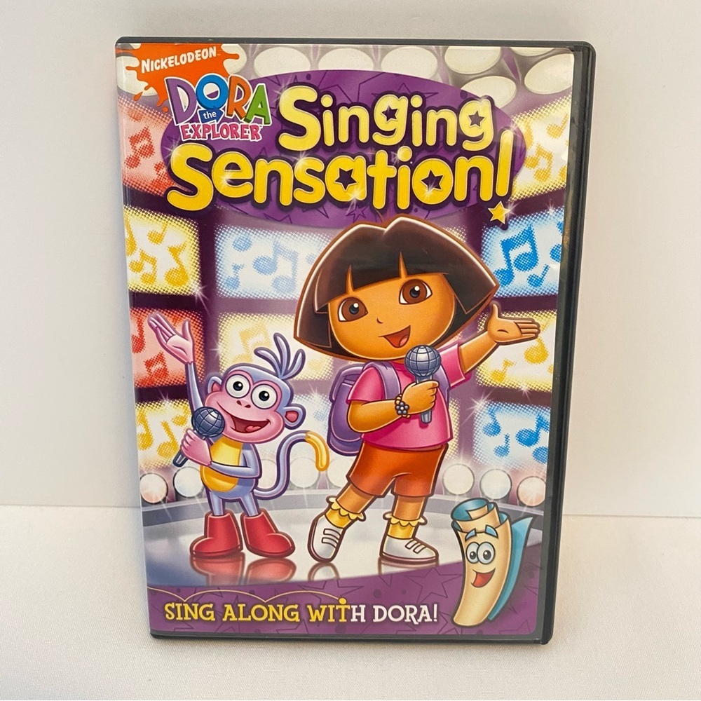 Nickelodeon Dora The Explorer Singing Sensation Sing Along With Dora DVD